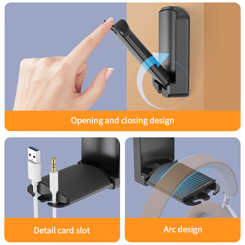 Headset Stand - Folding Gaming Headset Stand, Suporte do