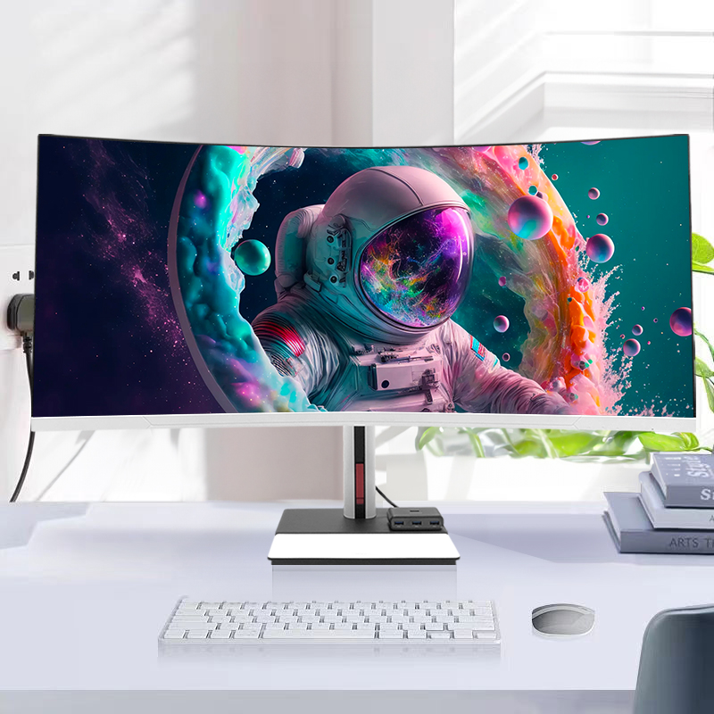 Pc Gaming I7 - Computador Desktop com Tela Curva de