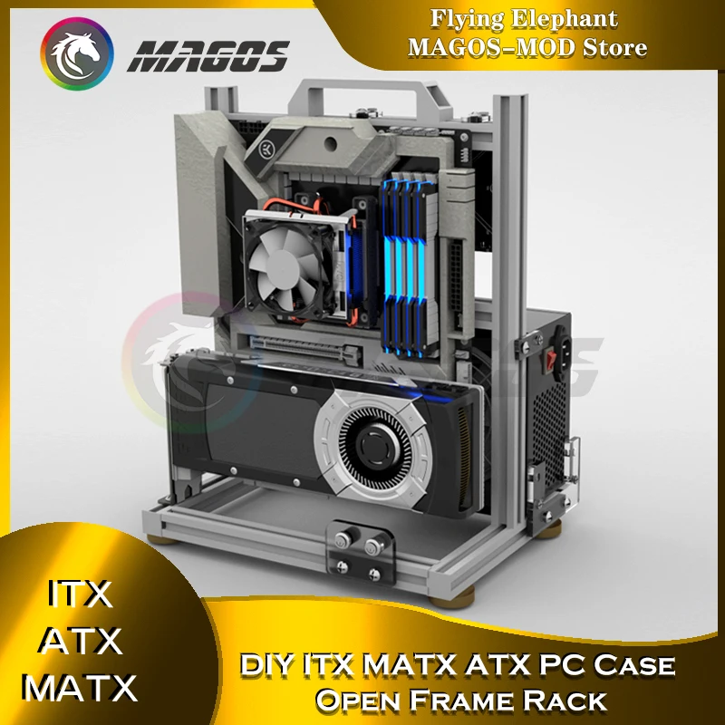 Pc Gaming Center - Diy gamers gabinete mod itx matx