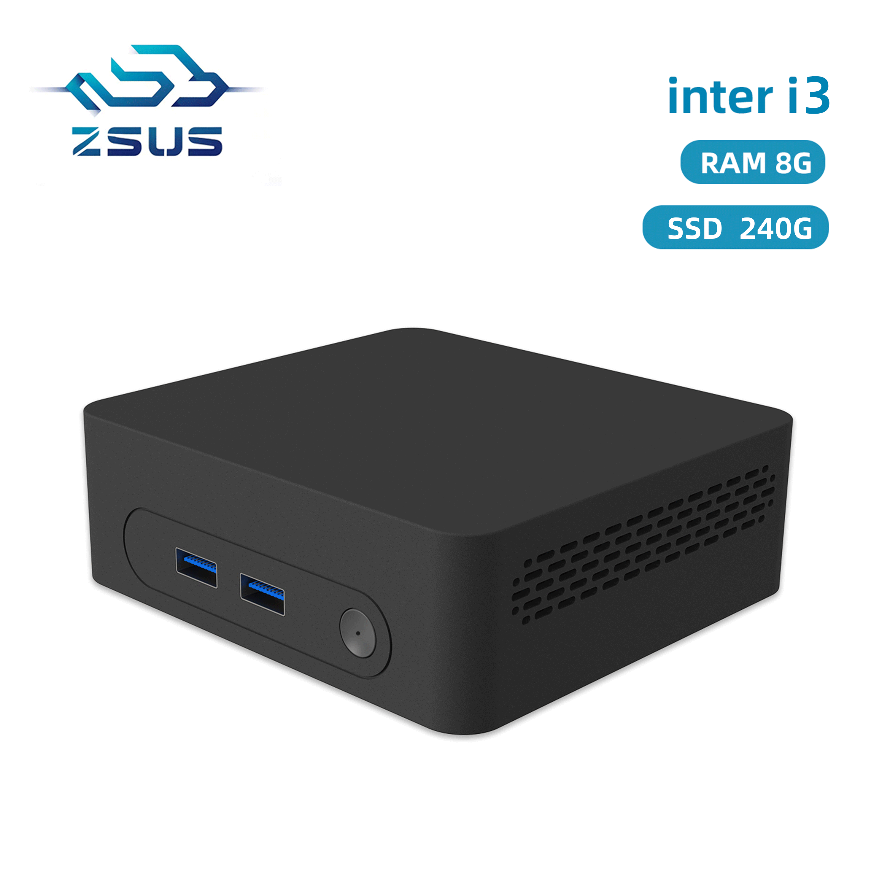 Mini PC ZSUS i3 i5 i7 Intel Ce - Pc Gaming I7 avaliação e preço