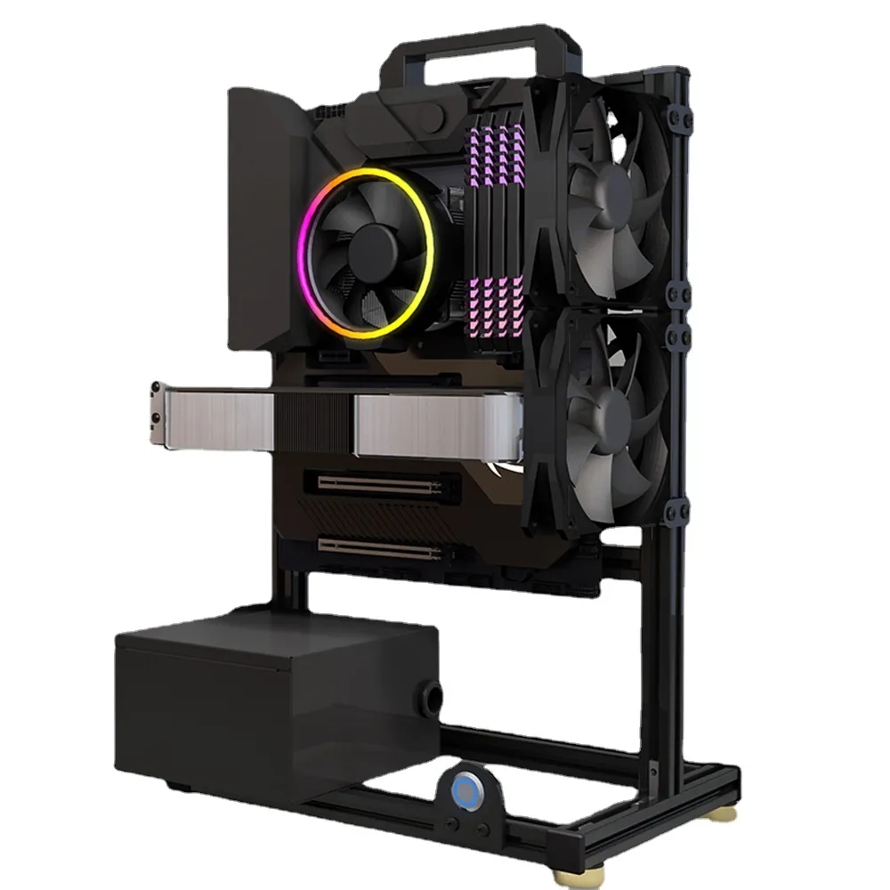 Mod atx aberto pc caso quadro  - Pc Gaming Center avaliação e preço