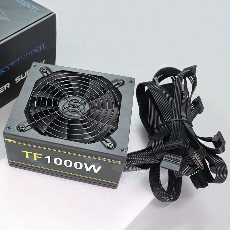 1000w 100-240v atx ouro fonte  - Pc Unit For Gaming avaliação e preço