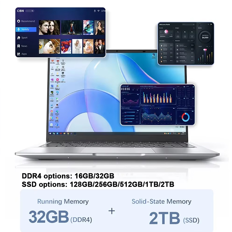Novo Laptop Ultra Slim de 14.1 - Pc Gaming Usa avaliação e preço