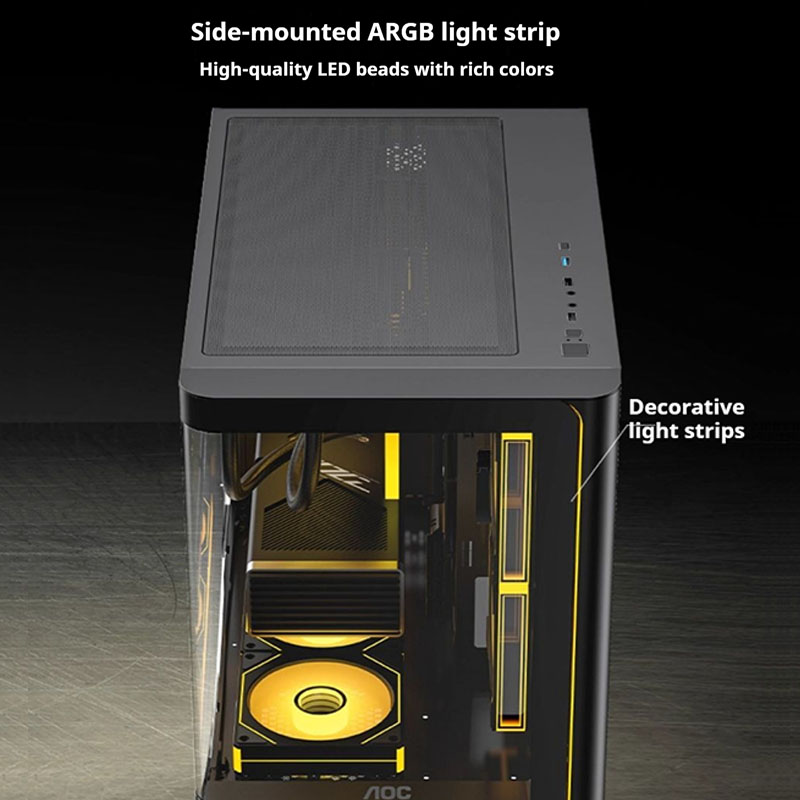 AOC CG355 MATX ESports PC gami - Pc Gaming Vist avaliação e preço