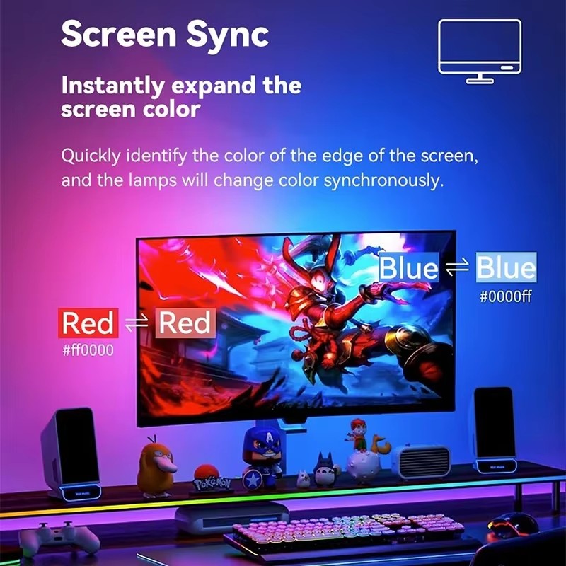 Fita de Luzes RGB para Jogos,  - Pc Gaming Usa avaliação e preço