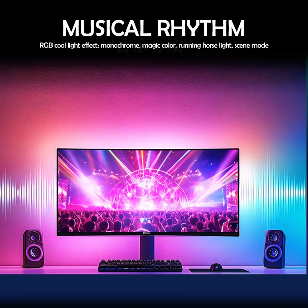 Fita de Luzes RGB para Jogos,  - Pc Gaming Usa avaliação e preço