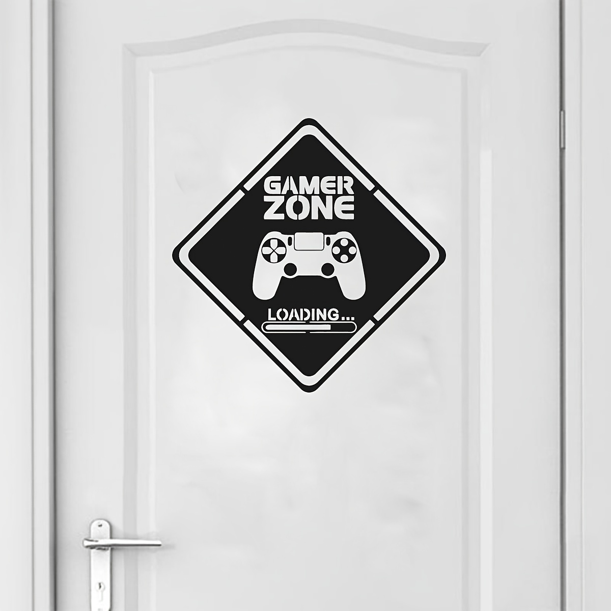 1pc zona gamer porta decalque  - Pc Gaming Quotes avaliação e preço