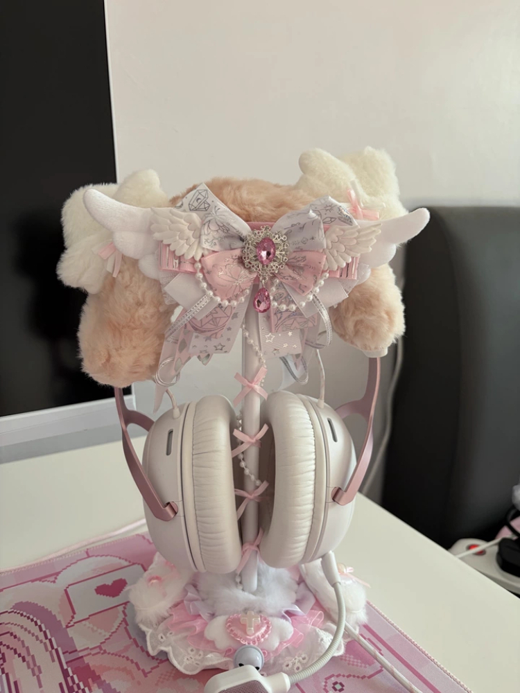 Suporte de Headphone de Renda  - Headset Stand avaliação e preço