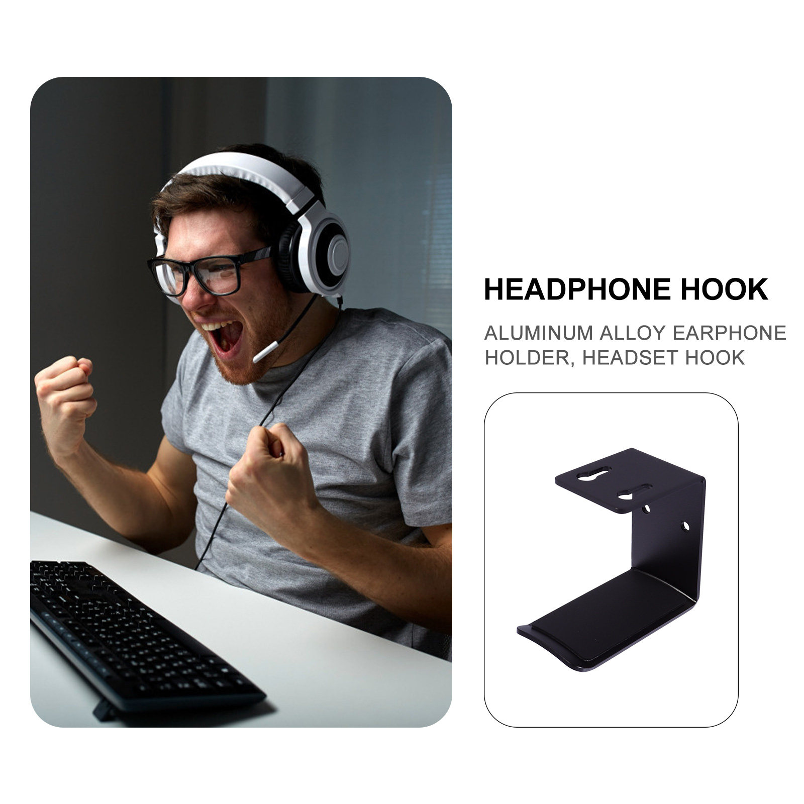 Suporte para Headset em Liga d - Headset Stand avaliação e preço
